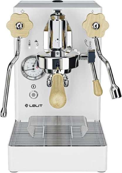 Casavibeo Lelit MaraX PL62X-EUCW espresso machine with stainless steel finish and digital display.