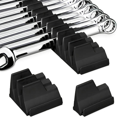 Belro wrench holder organizer for home and garden storage, keeps wrenches neatly arranged and easily accessible.