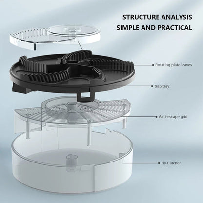 Belro automatic fly catcher device with electronic grid and catch tray, designed to trap flies effectively indoors.