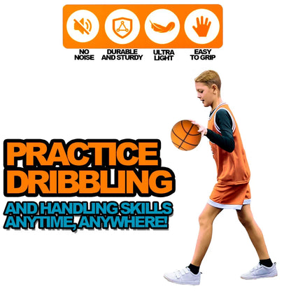 Belro Silent Basketball for team sports, features a sleek design ideal for indoor play and reducing noise during games.