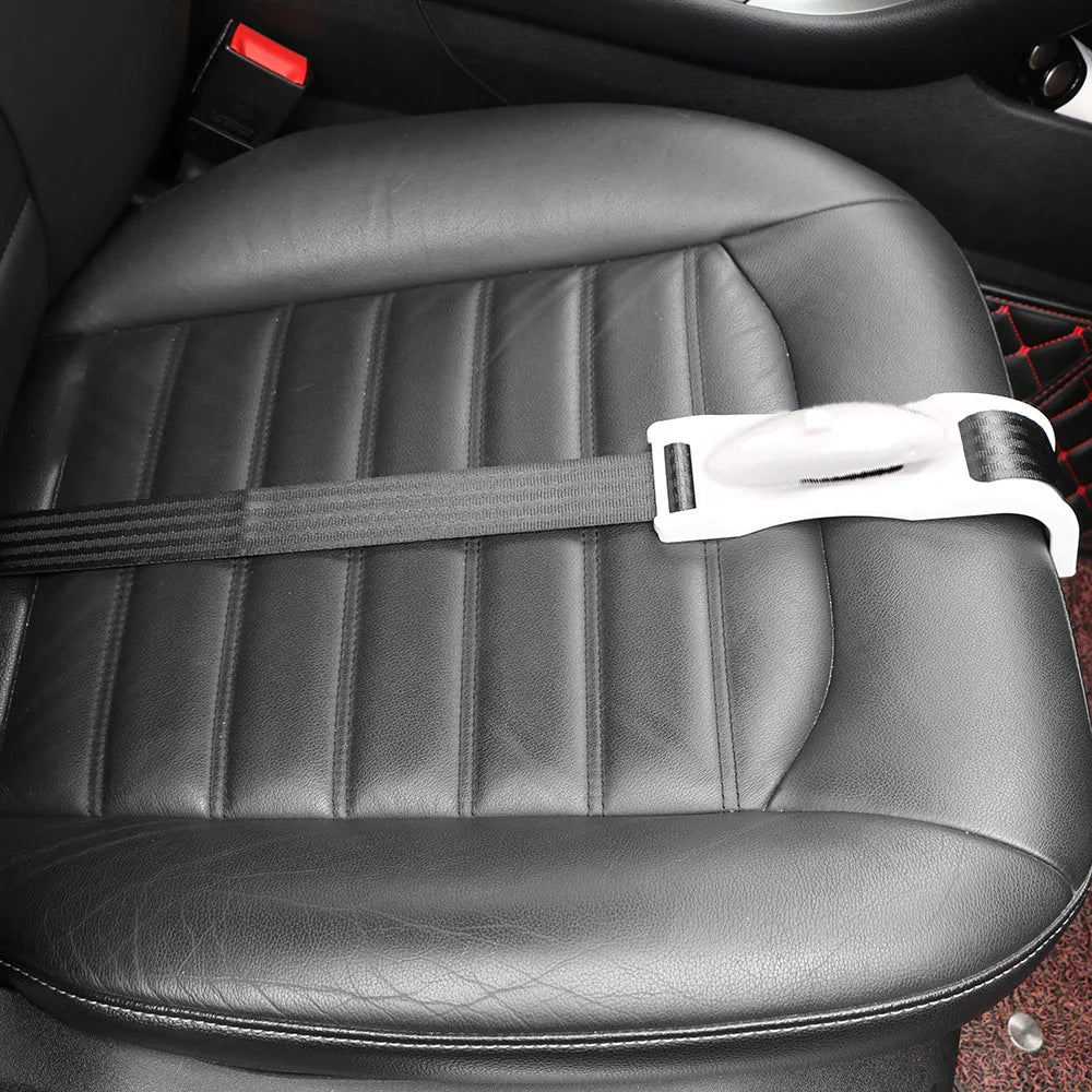 Belro Pregnancy Seat Belt Extender Adjuster for comfort during pregnancy, shown attached to a car seat belt.