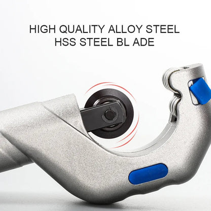 Heavy-duty pipe cutter from Belro with ergonomic handle and sharp blade, designed for precise pipe cutting in tools and hardware applications.