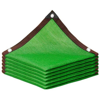 Belro outdoor mesh patio sun shade sail canopy providing shade, made of breathable mesh fabric for outdoor patio and garden use.