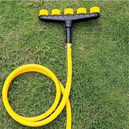 Belro garden hose attachment with powerful multipurpose nozzle for outdoor watering and garden maintenance.