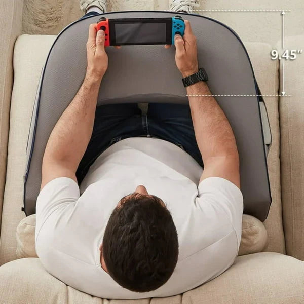 Belro reading lap pillow and laptop desk for bed, portable office and stationery accessory with cushioned support.
