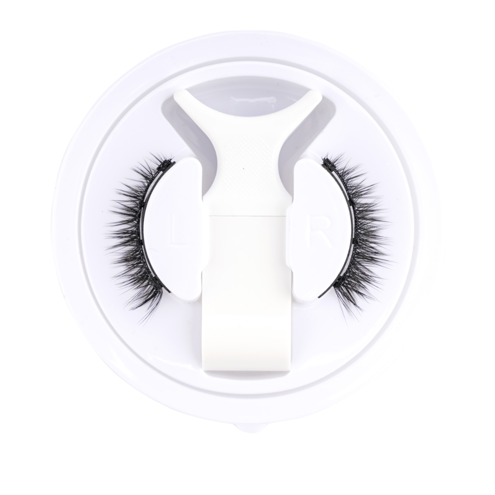 Belro reusable magnetic eyelash and tweezer set for easy, glue-free application in the health and beauty makeup collection