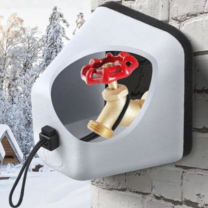 Belro outdoor faucet covers winter spigot protector with insulation for outdoor garden faucets, preventing freezing in cold weather.