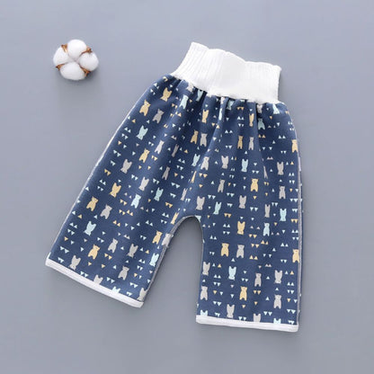 Belro leak-proof urine training pants for babies, soft and comfortable toddler clothing, stretchy elastic waist, colorful design