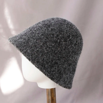 Belro women's winter wool bucket hat featuring a cozy, stylish design perfect for cold weather accessories.
