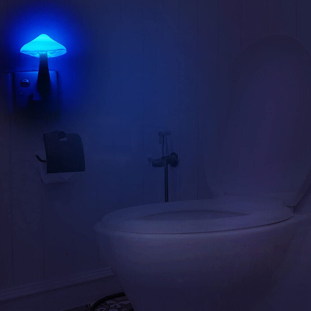 Belro Mushroom Night Light illuminating a soft glow, perfect for cozy bedrooms or children's rooms.