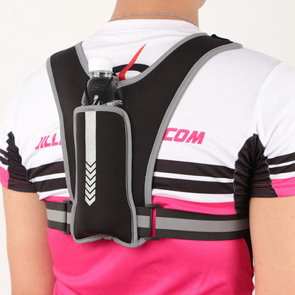 Belro reflective running vest chest bag with adjustable straps and reflective details, designed for activewear and running safety.