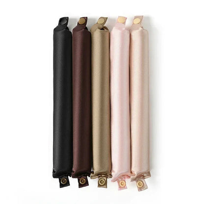 Belro satin headband heatless hair curler, soft satin fabric for gentle, stylish hair styling accessory.