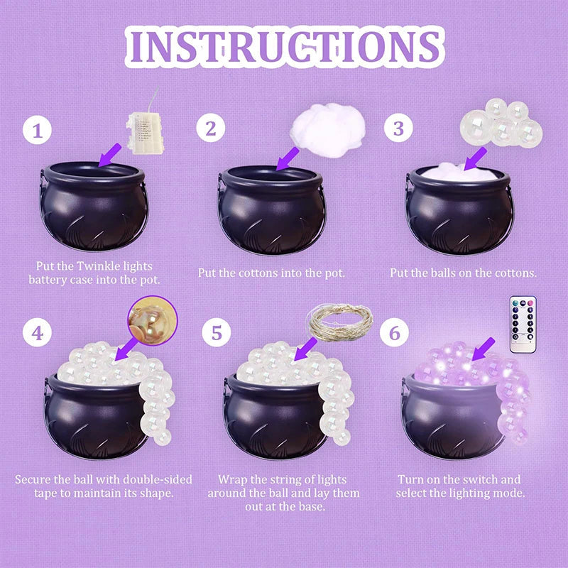 Men's Halloween witch cauldron costume by Belro featuring a bubbling indoor-themed witch outfit for spooky costume events.