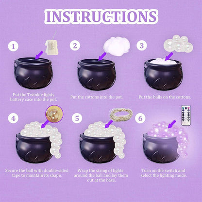 Men's Halloween witch cauldron costume by Belro featuring a bubbling indoor-themed witch outfit for spooky costume events.