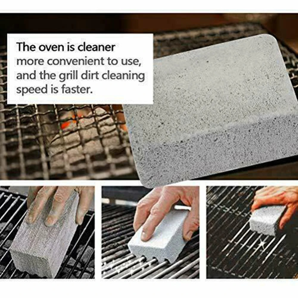Belro pumice stone grill cleaning brick for BBQ, designed for removing tough residue from grill grates and barbecue surfaces.