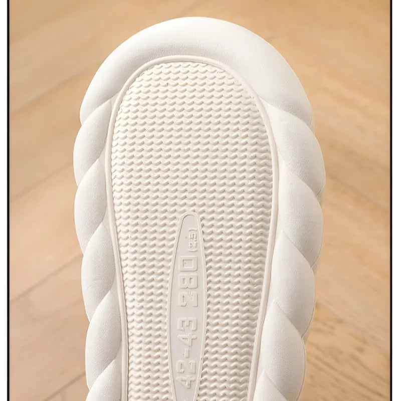 Belro waterproof warm winter slippers for men, cozy indoor footwear with plush lining and slip-resistant sole.