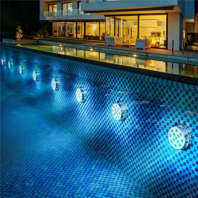 Bowlift waterproof LED light with remote control, magnetic suction mount, wireless installation, suitable for outdoor or indoor use