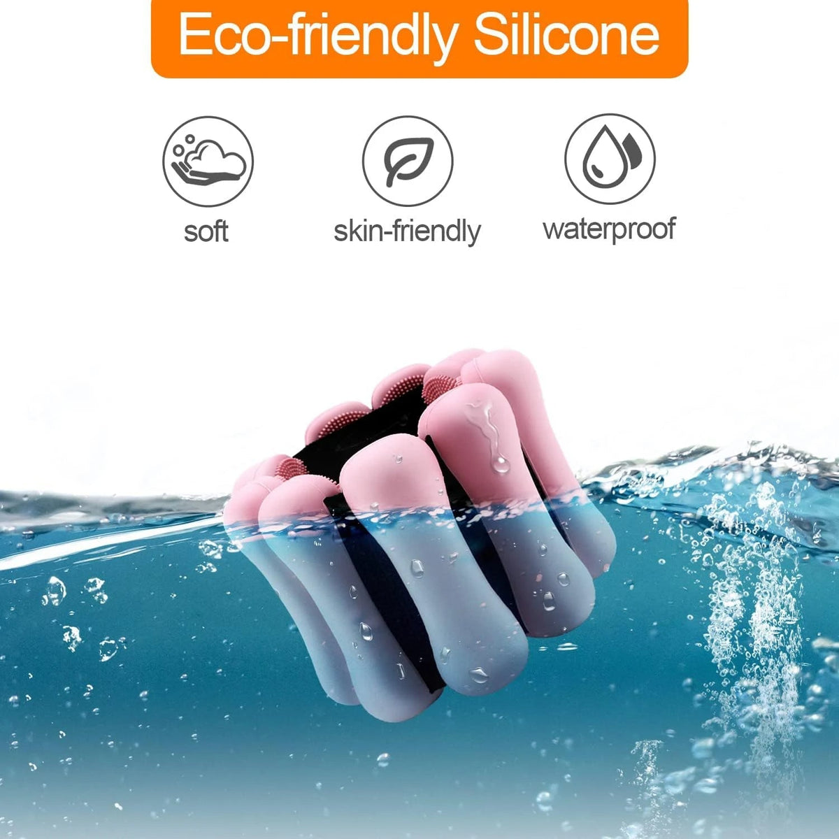 Belro silicone ankle and wrist weights for men, adjustable fitness weights designed for comfortable workout support.