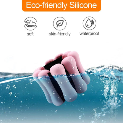 Belro silicone ankle and wrist weights for men, adjustable fitness weights designed for comfortable workout support.