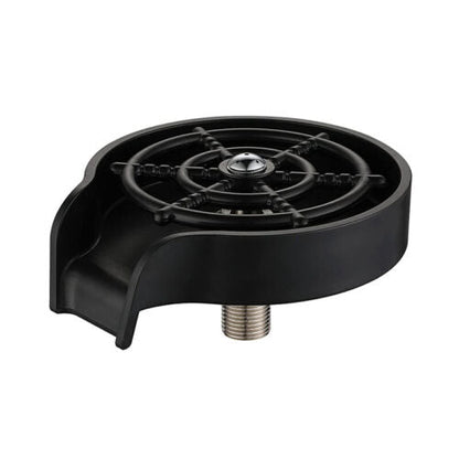Belro high pressure kitchen sink cup rinser tool in a kitchen setting with faucet and sink, designed for rinsing cups easily.