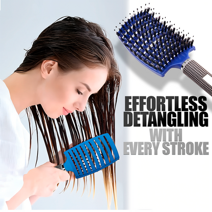 Belro Miracle Hair Detangler bottle for smooth, shiny hair with easy knot removal, shown in a health and beauty setting.