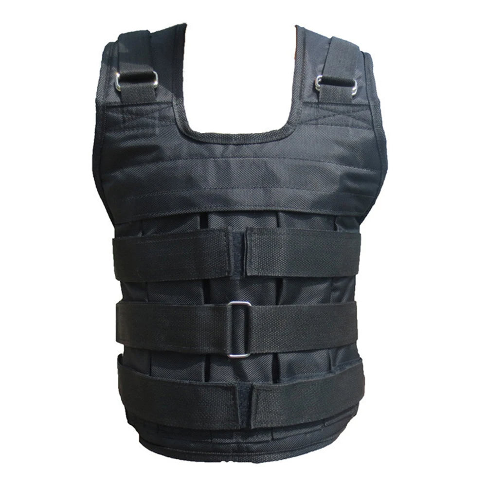 Belro adjustable weighted vest for men, designed for walking and running, with padded straps and secure fit.