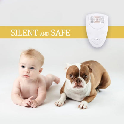 Belro ultrasonic mice repellent device for home and garden, designed to deter mice quickly with visible electronic components and branding.