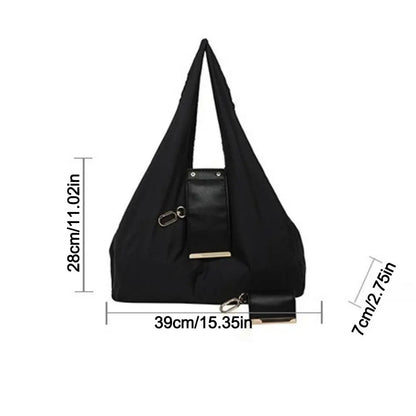 Belro mini foldable tote bag keychain accessory in compact, lightweight design with colorful fabric and metal keyring attachment.
