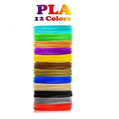 Belro 3D printing pen for kids with PLA filament starter kit, showcasing the pen and colorful filament for creative 3D art.
