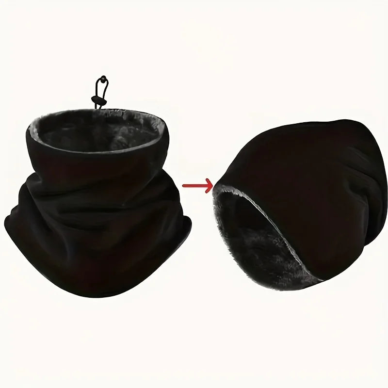 Belro fleece balaclava face mask and neck warmer, soft and warm clothing for cold weather, covering head, face, and neck.