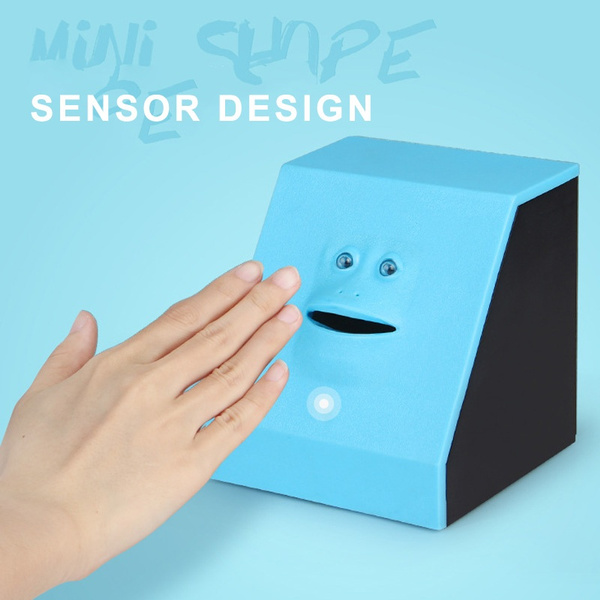 Mivoza Deutschland interactive piggy bank with motion sensor, playful savings toy for home storage and fun money saving.