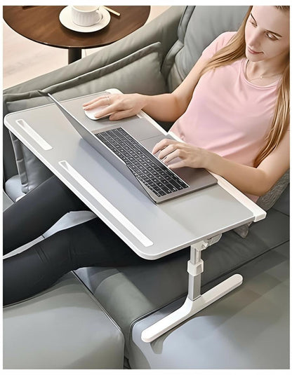 Belro adjustable laptop stand for bed, ergonomic office and stationery accessory with a sleek design for comfortable use.