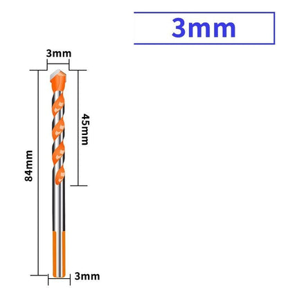 Casavibeo 6mm-12mm diamond drill bit set for electric tools, used for hammer drilling into concrete, ceramic tile, and metal surfaces.