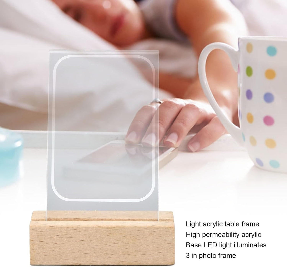 Belro Polaroid picture frames for vintage camera photos, made of wood with a natural finish, designed for displaying instant photos.