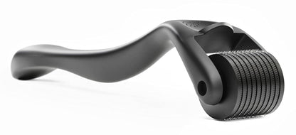 Belro beard hair growth roller for skin care, featuring a handheld roller with fine metal needles for stimulating beard hair growth.