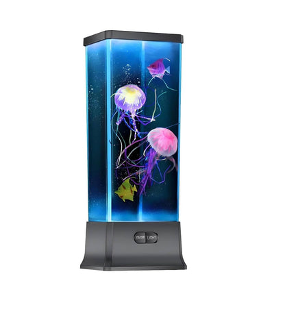 Belro Jellyfish Lamp glowing with floating jellyfish design, perfect for outdoor home and garden decor.