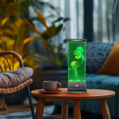 Belro Jellyfish Lamp for outdoor decor, featuring a glowing, realistic jellyfish design ideal for garden or patio lighting.