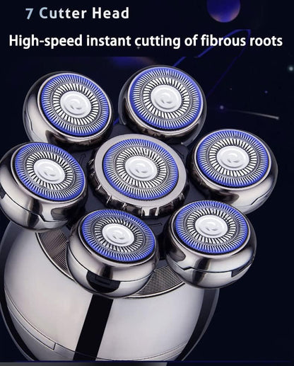Belro wireless electric head shaver with sleek design, rechargeable personal care appliance for comfortable head grooming.