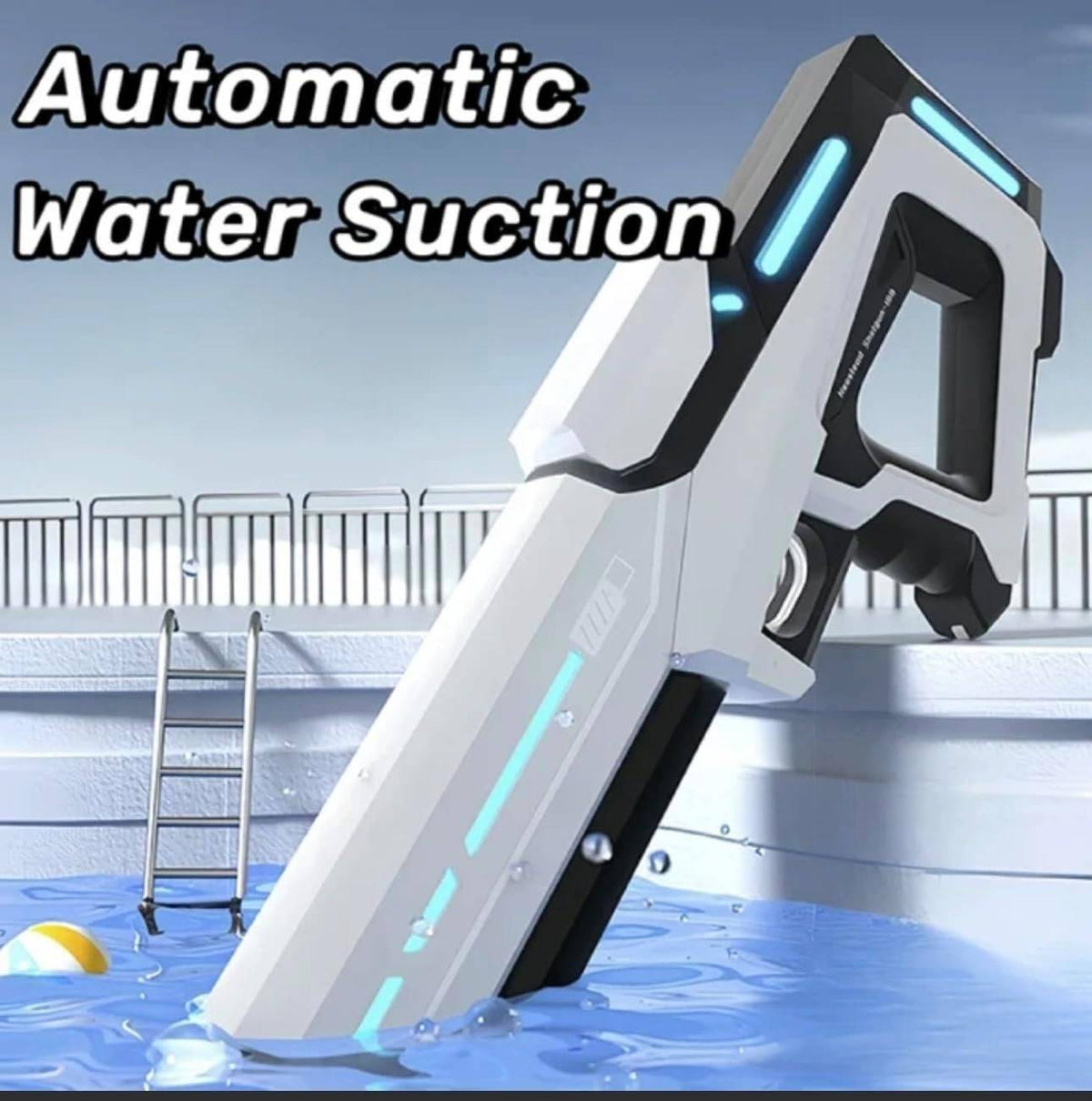 Belro electric water gun for outdoor play, featuring a 618oz capacity, colorful design, and trigger for fun water battles.