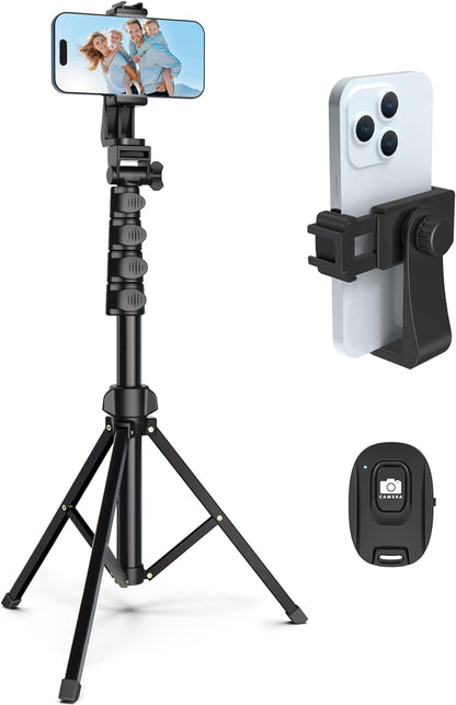Belro portable tripod mount stand for cell phones and cameras, compact and adjustable for stable photography.