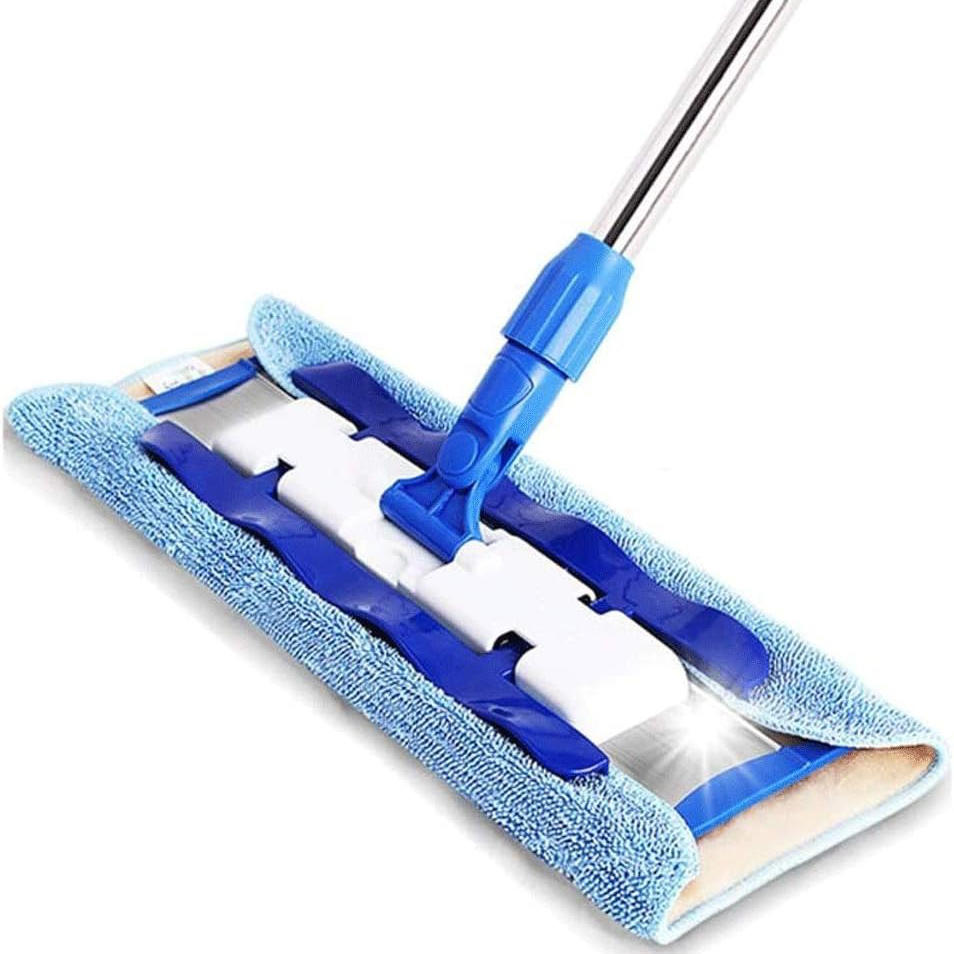 Belro floor cleaning mop with adjustable handle and microfiber head for effective home and garden cleaning.