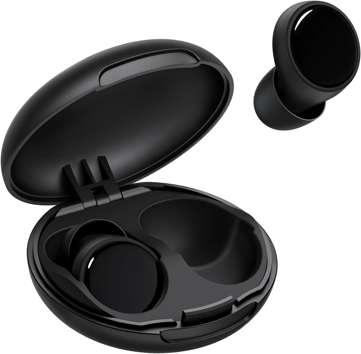 Belro reusable noise-canceling ear plugs for sleeping, focus, and travel, made of soft, comfortable material for noise reduction.