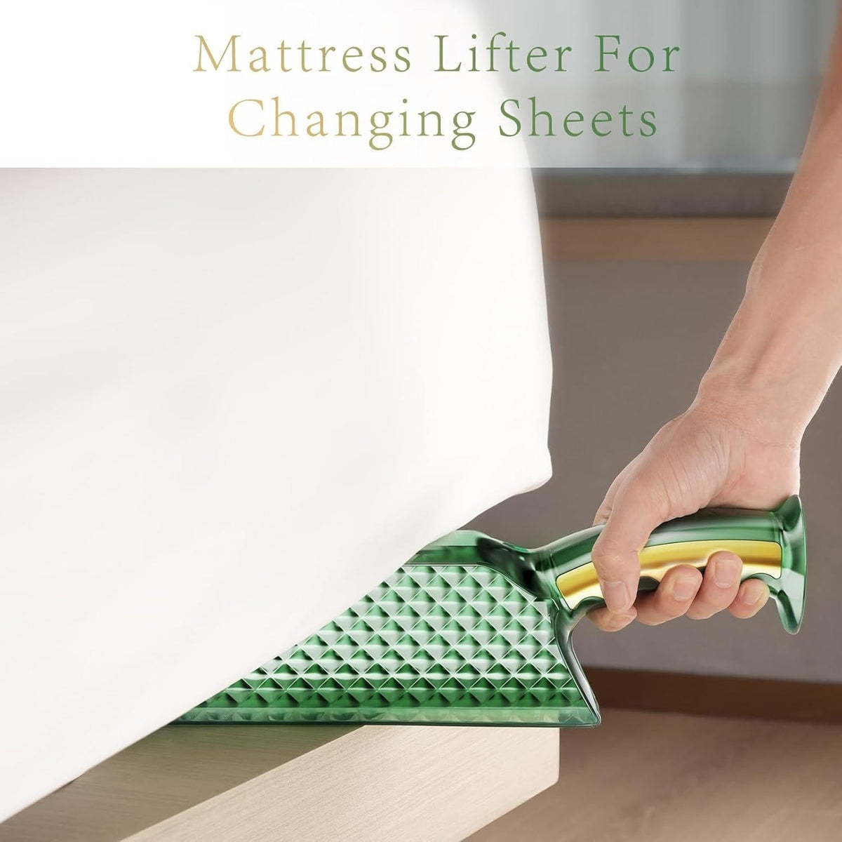 Belro mattress lifter used for adjusting and positioning mattresses, designed for health and beauty comfort.