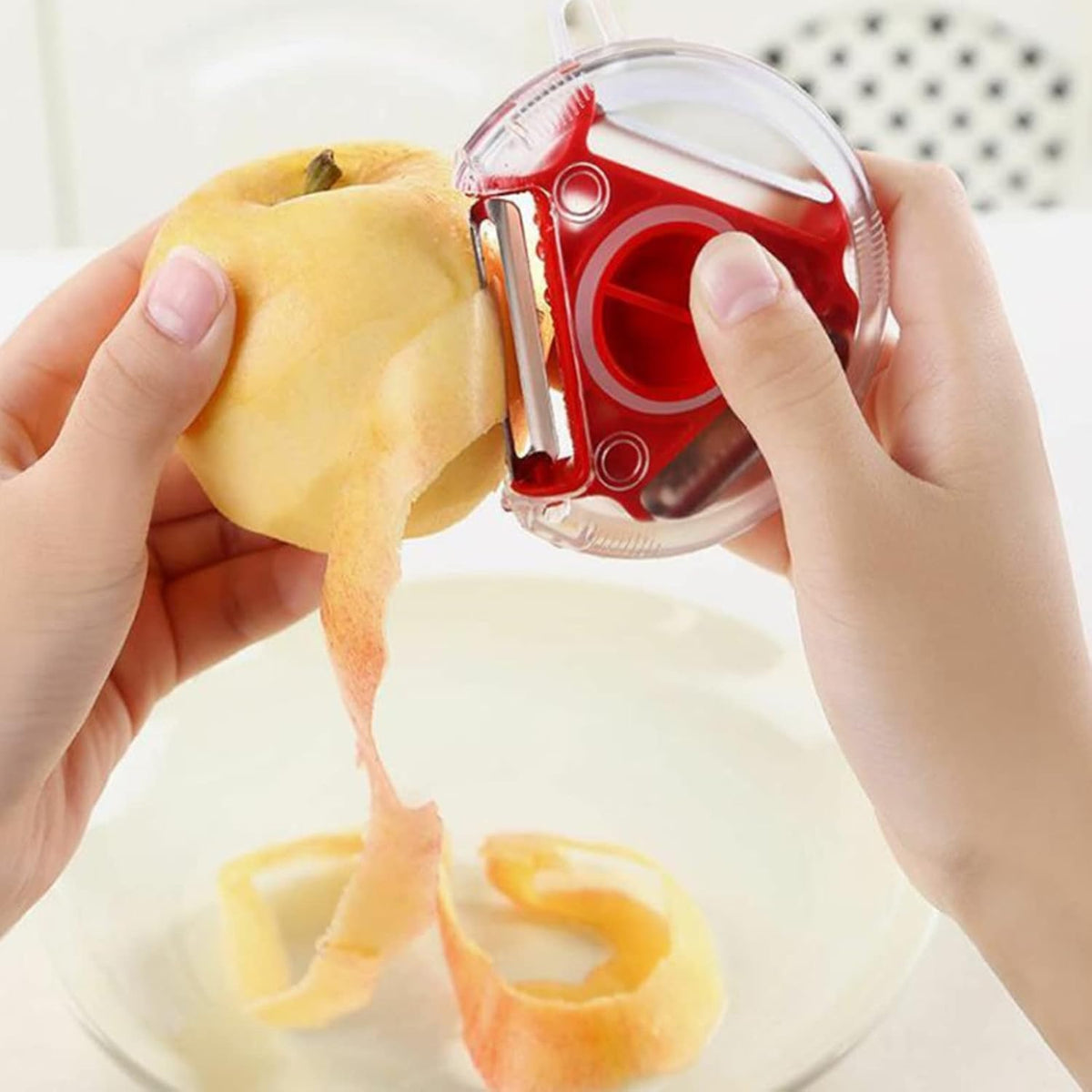 Belro 3-in-1 vegetable peeler and shredder kitchen tool with ergonomic handle for peeling, slicing, and shredding vegetables.
