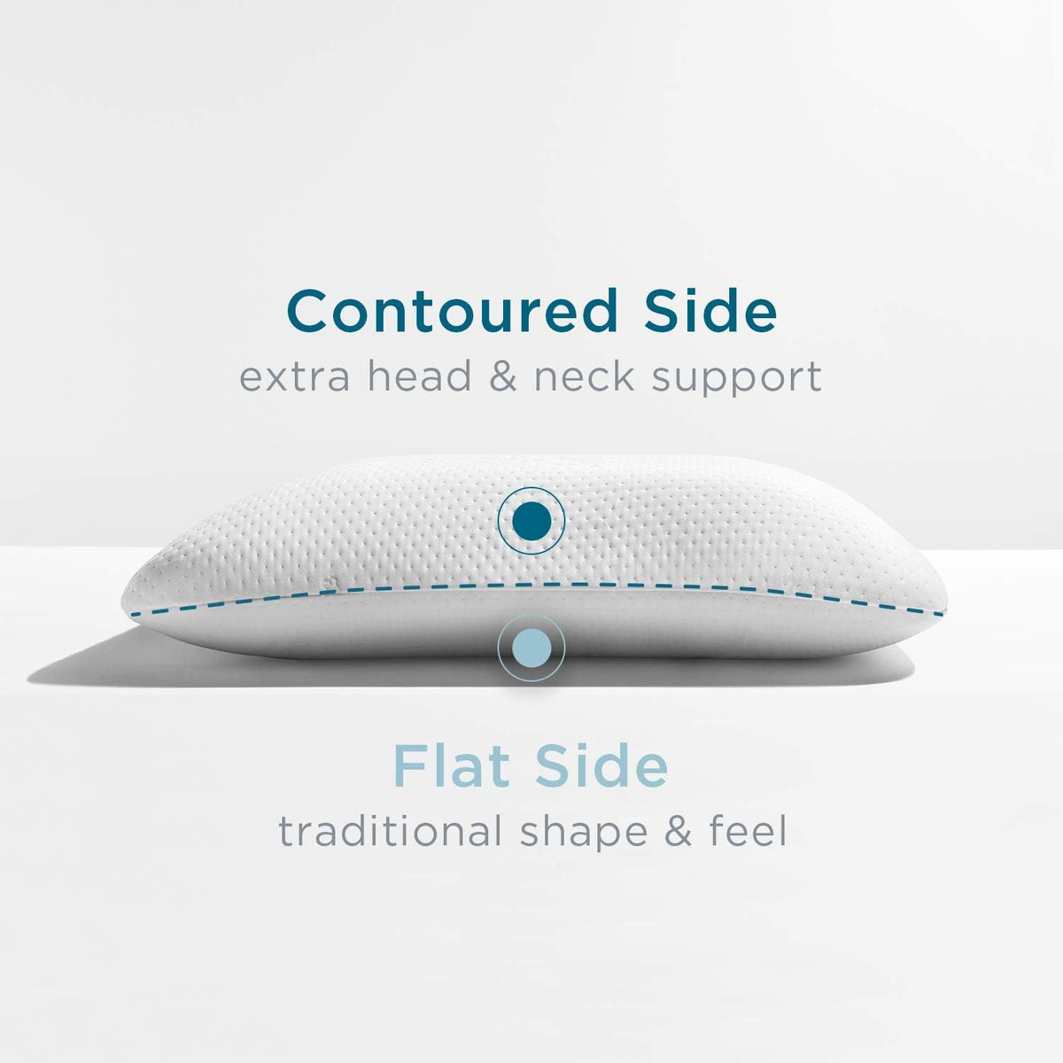 Belro foam pillow for health and beauty, showing a soft, supportive pillow with a smooth, comfortable surface and ergonomic design.