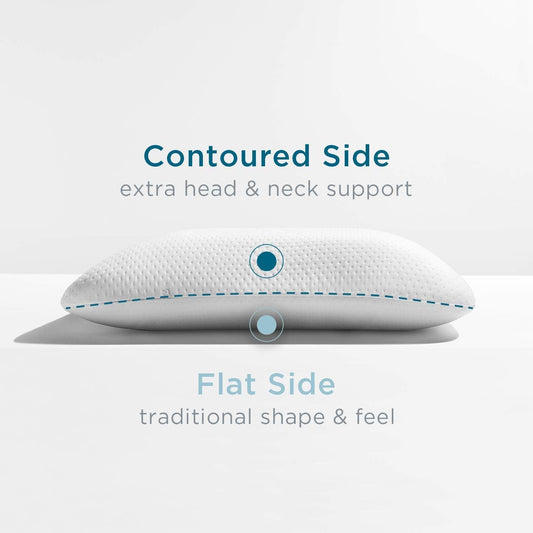 Belro foam pillow for health and beauty, showing a soft, supportive pillow with a smooth, comfortable surface and ergonomic design.