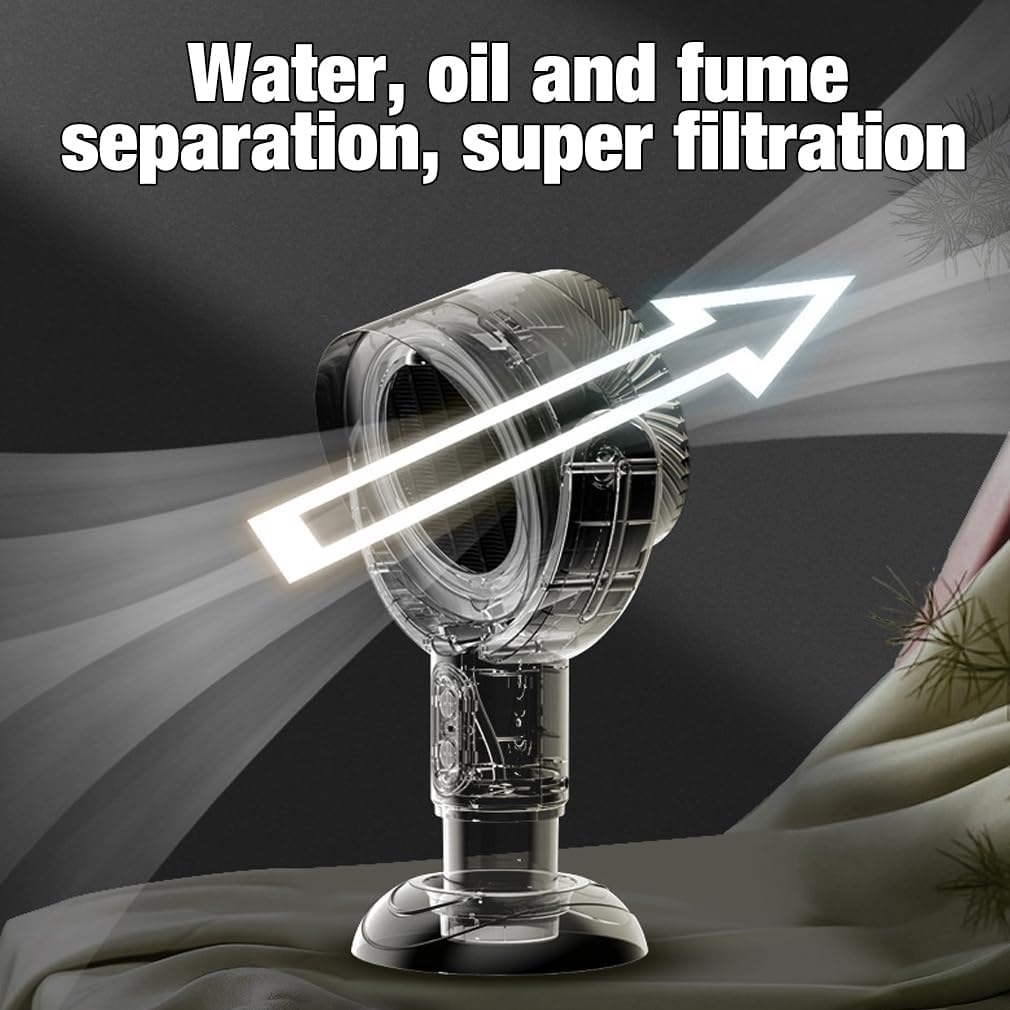 Belro portable range hood with dual-speed exhaust fan, compact kitchen ventilation unit for efficient air circulation.
