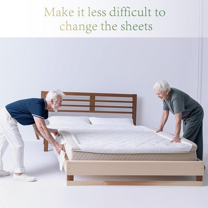 Belro mattress lifter in a health and beauty setting, showing ergonomic design for easy lifting and support.