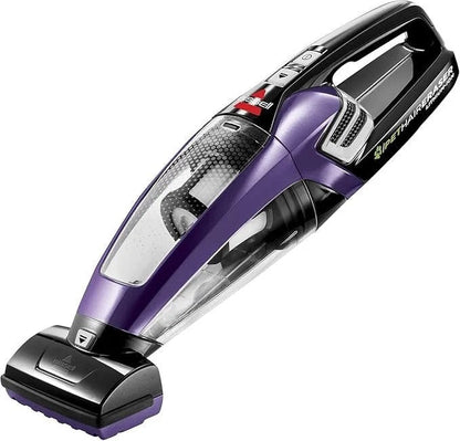 Casavibeo Bissell Pet Hair Eraser cordless hand vacuum with lithium-ion battery, upholstery, brush, and crevice tools, easy-empty dirt bin