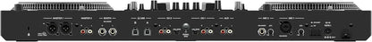Casavibeo Pioneer DJ DDJ-REV7 DJ controller with jog wheels, mixer controls, and colorful interface for professional DJing.